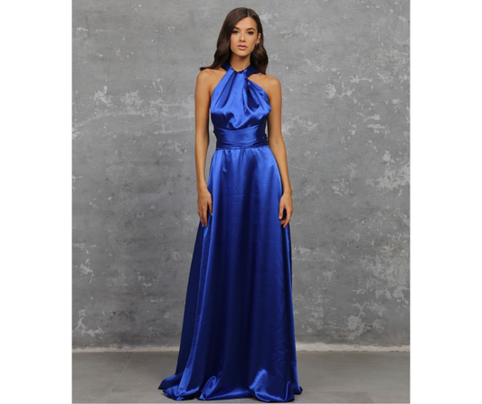 Rochie domnisoara de onoare lunga rosie